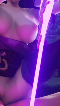 Shogun Raiden Baal From Genshin Impact Rides Dick