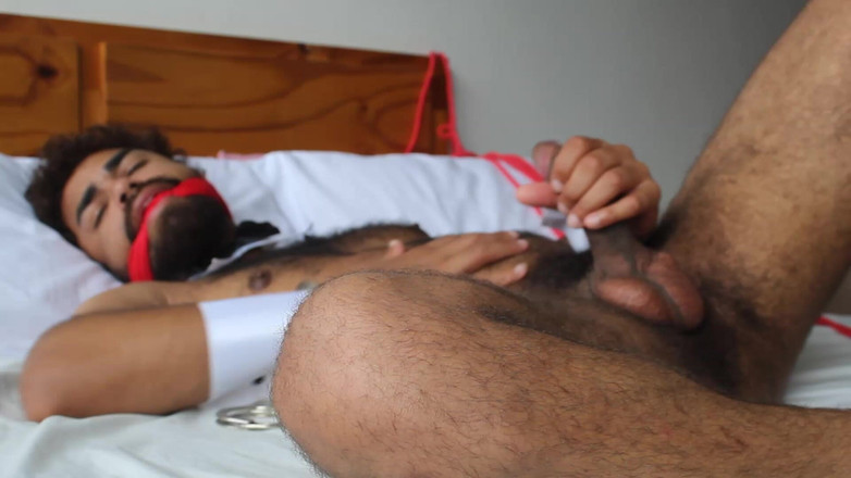 Brazilian guys gagged: Gorący króliczek w tarapatach (5 września)!
