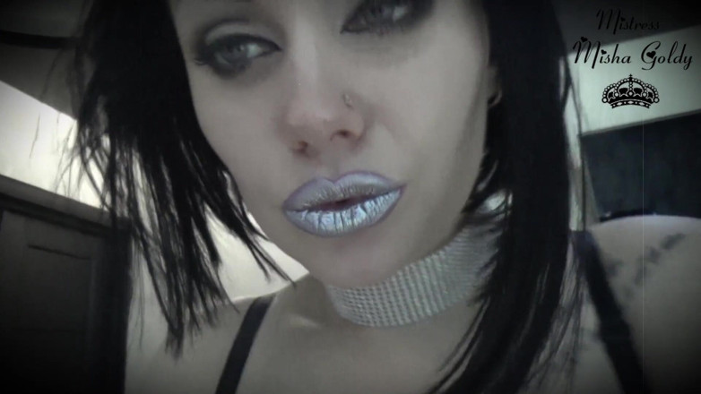 Goddess Misha Goldy: Le mie labbra d'argento