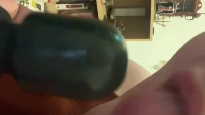 Real homemade BBW BBC porn: YoungEnglishBBW pleasuring my pussy with new vibrator