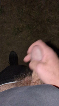 Jerk off Outdoors