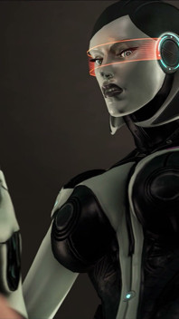 Eva Special Delivery - Futa Sex Robot šuká její 3D animace