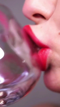 Séduction du rouge à lèvres
