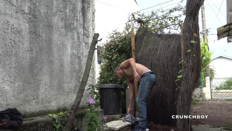 Ass Twink destroyed by older: Dimitri fucked raw in exhib street by the twink romantik