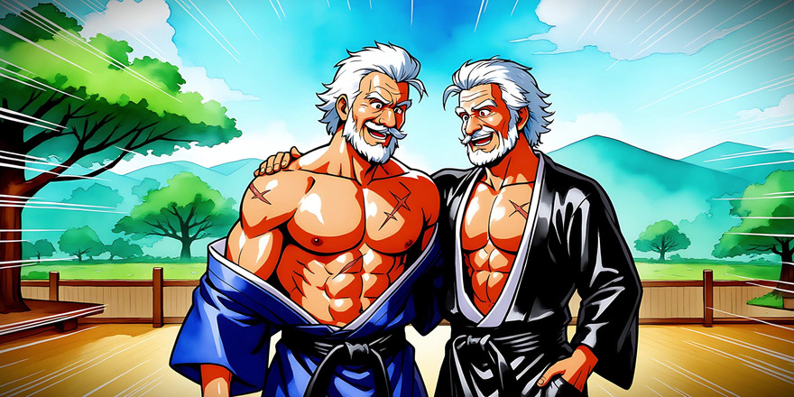 Erotic Man: Anime en manga geïnspireerde erotische man art set