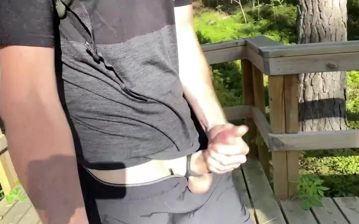 JohannWood: Outdoor Cruising and a Lot of Edging Really Did It...