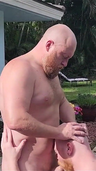 Ginger Stepdad and Stepson