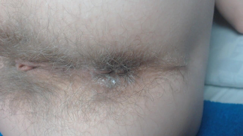Risky Hairy Couple: Owłosione dziury masturbacja z bliska