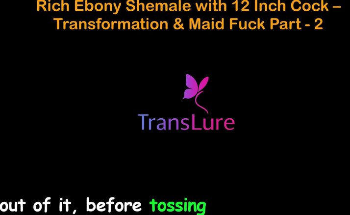 TransLure: Angielska historia seksu audio bogata murzynka shemale z 12-calowym kutasem - transformacja...