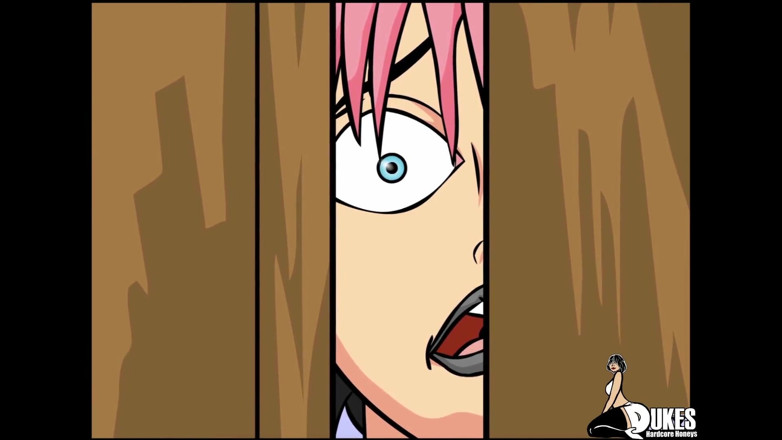 Dukes Hardcore Honeys: Büyük göğüslü emo piliç öğretmenini sikiyor