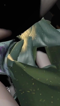 3D สาวเอเชียหีโสเภณีเซ็กซี่ สวมชุดเซ็กซี่น่ารัก นอกใจกับควยใหญ่