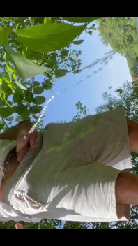 Pissing at the Lake