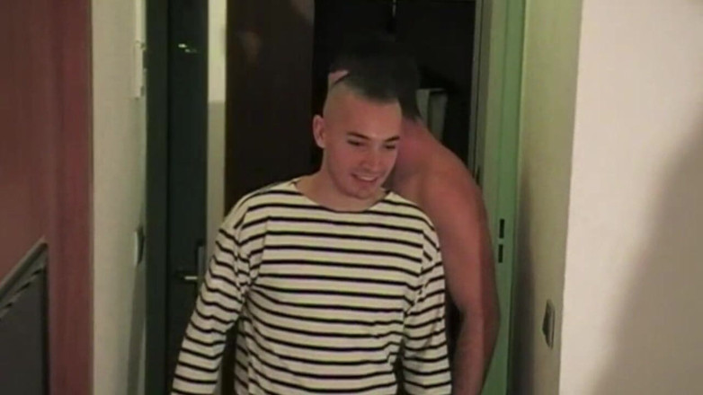 Crunch Boy: Sexy francouzské twink šukání v hotelu