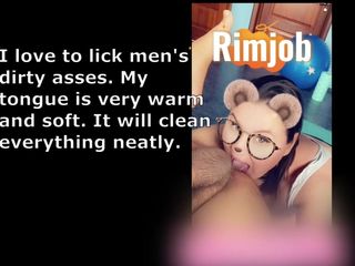 Anal stepmom Mary Di: Rimming. I want to lick a man&#039;s anus with my...