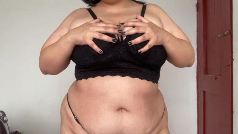 Isabelle Myers BBW: Bbw spodní prádlo Předvádění