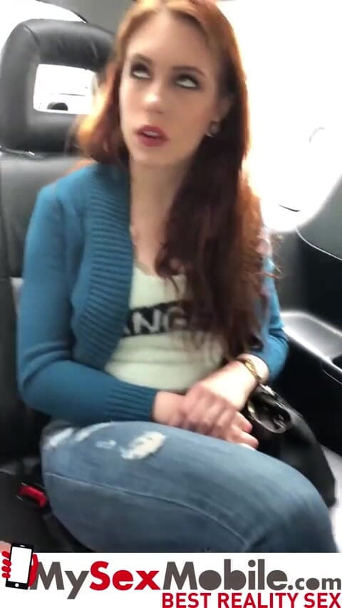 MySexMobile: Anna De Ville having anal sex in a car with...