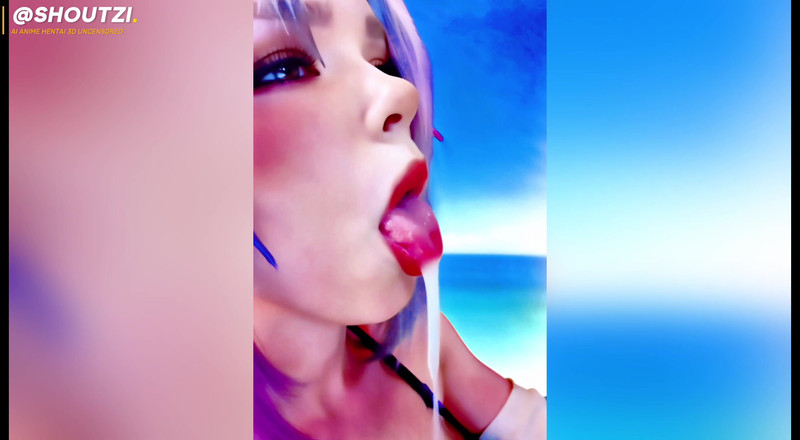 Shoutzi Anime Hentai3D Uncensored: Shion с того времени я перевоплотился как слизь, делает идеальную глубокую глотку с вашим длинным пенисом и глотает всю твою сперму