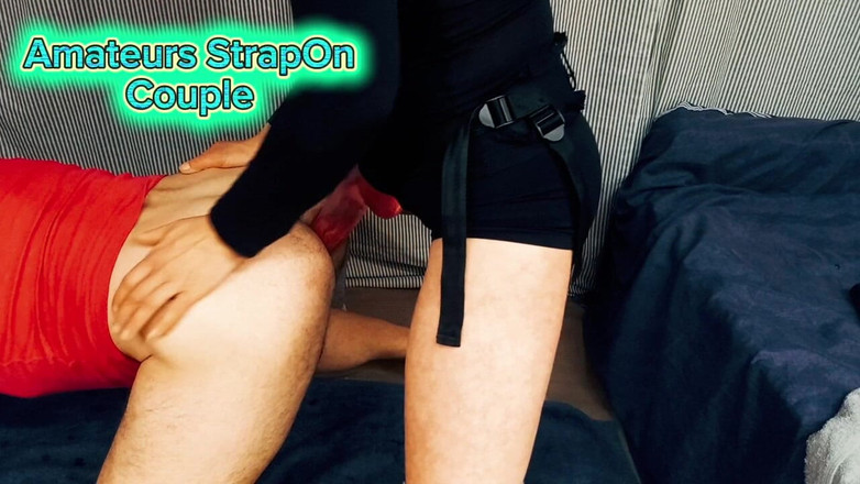 Skowirowi: Midnight Desires: Mastering the 28cm Strapon in Our Bedroom