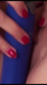 Big boobs sexy blonde masturbation dildo penetrated