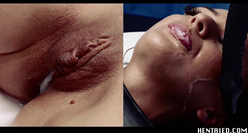 Hentaied: Real life hentai - Tiniest girl in porn fucked by alien,...