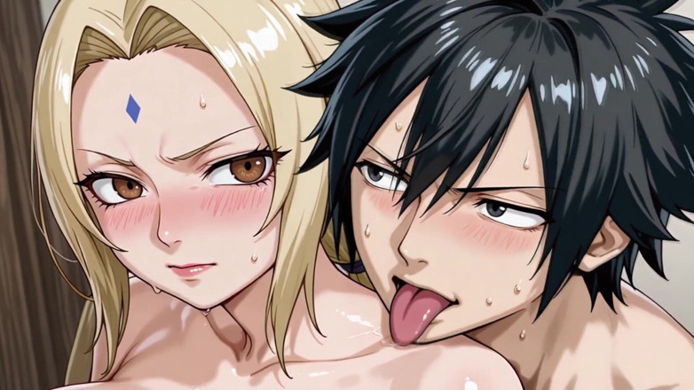 Prznai: Gray (ft) X Tsunade (naruto)