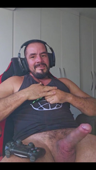 Work My Big Dick While I Play