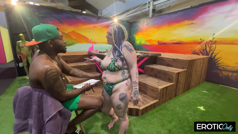 CurvyMilfs: Geile BBW wordt hard geneukt