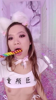 Horny Teen Vina Sky Dick Licking and Sucking