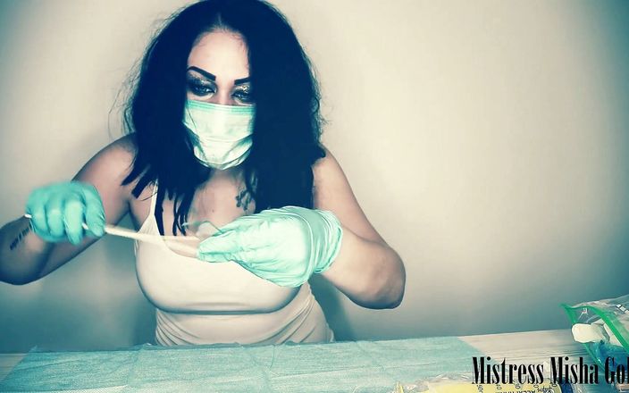 Goddess Misha Goldy: Немає пеніса - ніяких мікробів! Отруєні муки від психо-лікаря