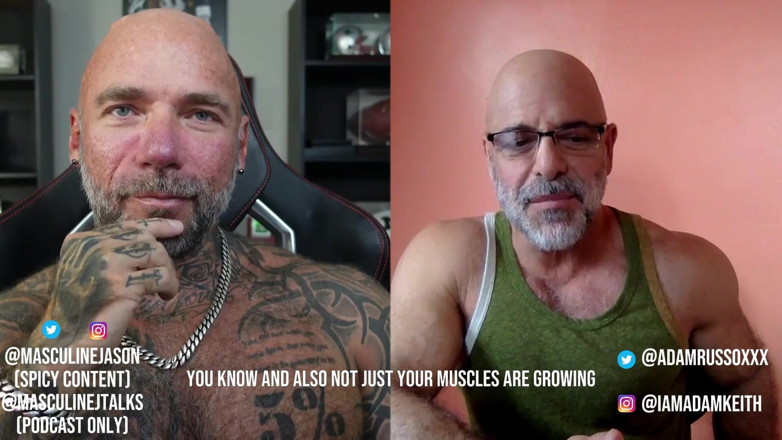 Raw and Uncensored with Masculine Jason: Porno yıldızı itirafları - Adam Russo (bölüm 136)