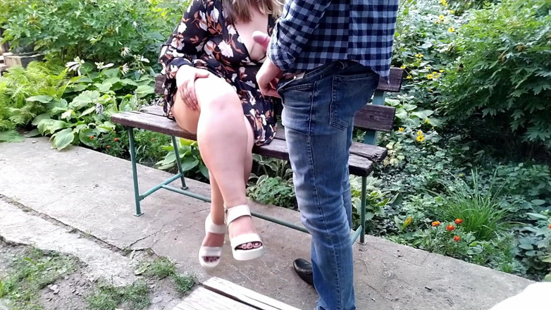 OurFetishLife: Stepson Cums on Stepmother's Bare Legs