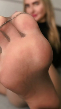 Mejores pies de nylon MILF