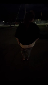 BBW Slut Loves Showing Her Tits