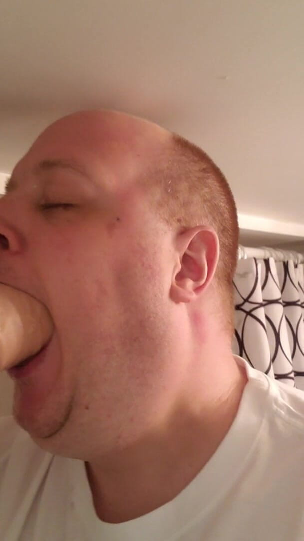 Charlieboy69: Cuba deepthroat dildo 14 inci