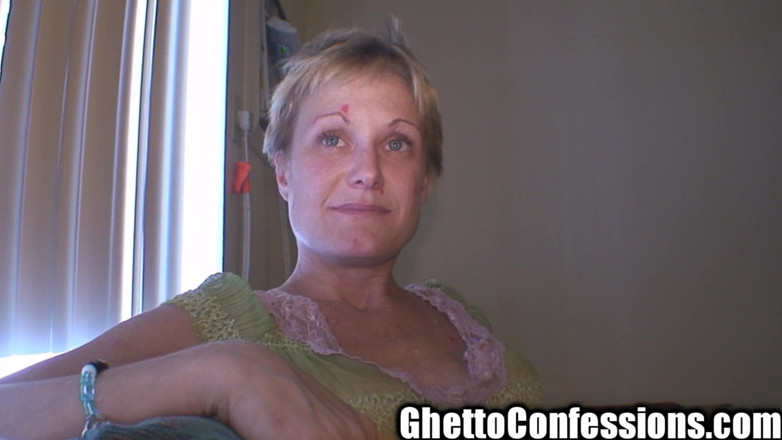 Ghetto Confessions: Succhiare Cazzo Bionda Geezer Tette Pompino Tette Spruzzo Sperma