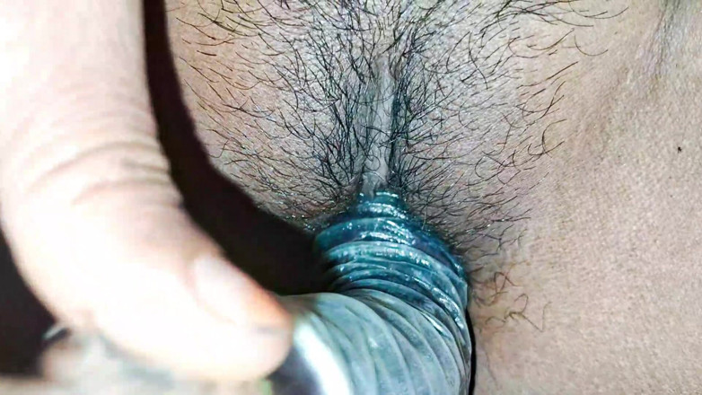 Bhabi: Dorps-Bhabhi video poesje vinger en aftrekken