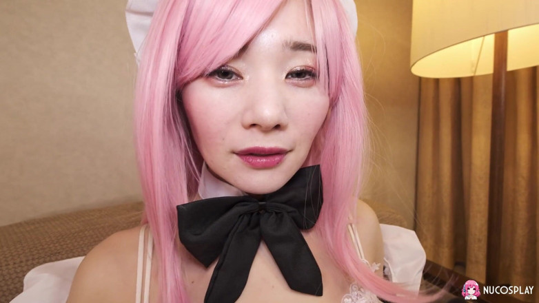 Nu Cosplay: Ringo Fujii azgın bir anime hizmetçiyi cosplayiyor