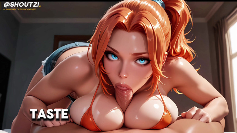 Shoutzi Anime Hentai3D Uncensored: Rina (meninas harém), imprensa de acasalamento intenso e porra grossa por...