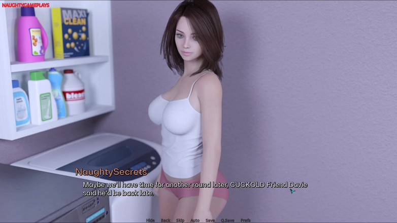 Naughty gameplays: 집에 혼자 남겨둘 때마다 따먹히는 여친 - Hp 23 3D 포르노 게임