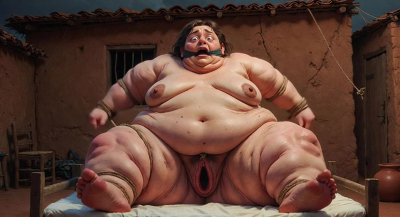 YOUR BEST FANTASY: SSBBW in Bondage - Desperate with Fat Wide Wet Pussy