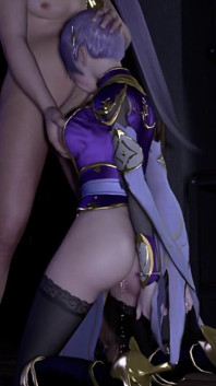 3D Big Boobs Asian Whore Wearing Cute Dress