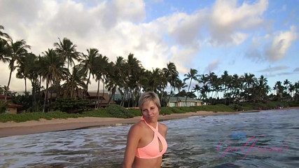 ATK Fans (Girlfriends): Virtual vacation on Hawaii with short blonde hair slut Makenna...