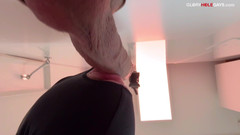 GLORYHOLEGAYS: Jeho xl pták se objeví u gloryhole a beru to...