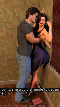Dueto de una pareja de amor y lujuria: esposa caliente fue tocada en la fiesta de la universidad mientras su marido espera afuera - episodio 68