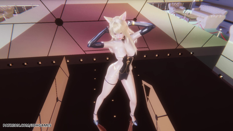 3D-Hentai Games: Mmd Hyo Min - Nice Body Ahri Sexy Striptease League of...