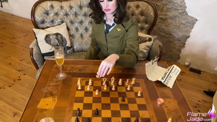 Flame Jade: Agent Carter hluboko sání a šukání zadku - sperma v ústech