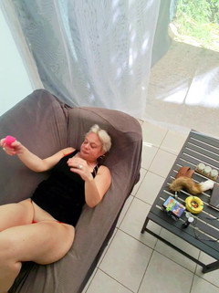 Sofy13: MILF Submetido Às Ordens De Seu Mestre Este Bem Foder Bunda...