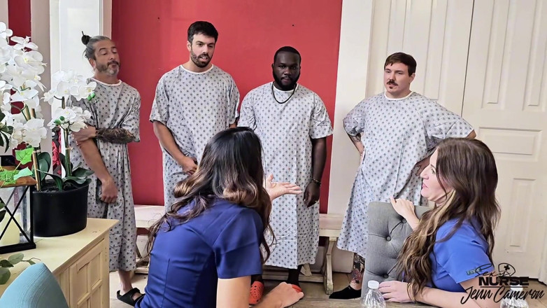 Sexy Nurse Jenn: Você se juntaria à nossa equipe de saúde