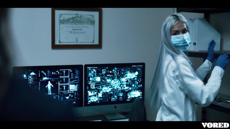 Vored: Horny Doctor Fucks Lab Partner Before Unbirthing Him