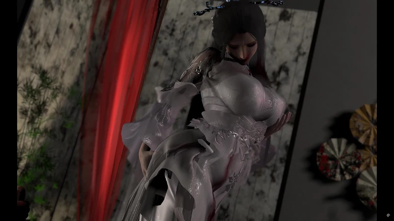 Why fuck so hard: 3D grandi tette cosplay modella super nudo il suo culo...